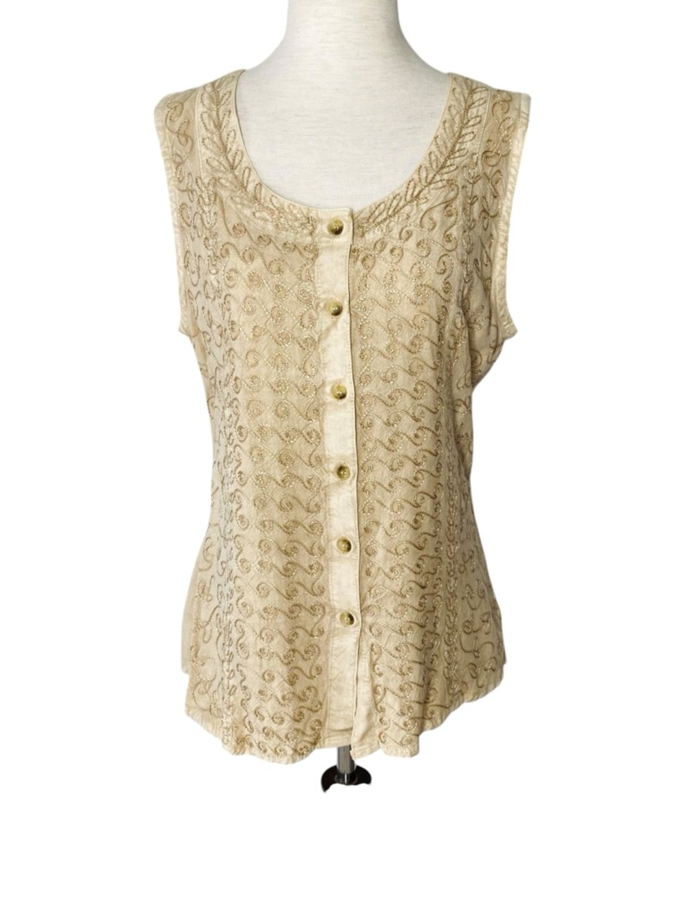 VINTAGE KIRAT Embroidered Blouse